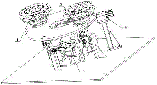 離合器從動盤輔助自動鉚釘設備