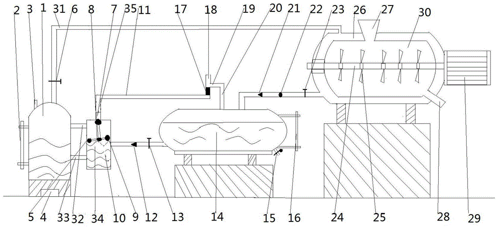 一種節(jié)能環(huán)保水汽自動循環(huán)熱交換系統(tǒng)