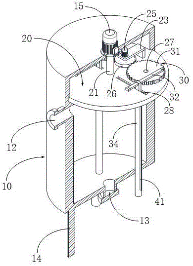 一種肥料生產(chǎn)用發(fā)酵容器