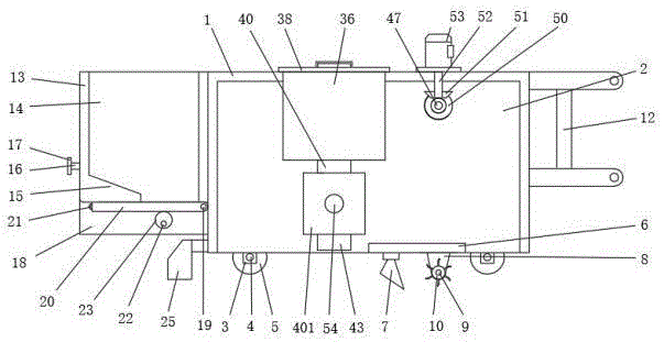 一種玉米大豆間作播種裝置